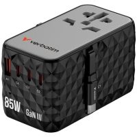 cargador verbatim cnt-02 con 4 puertos usb y carga rapida power delivery