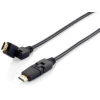 cable hdmi 20 giratorio equip 5 m 4k30 hz conectores dorados