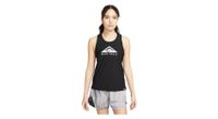 camiseta de tirantes nike dri fit trail mujer negro