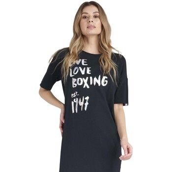 Leone 1947 Vestidos Woman Big Short Slevees Sparkly para mujer