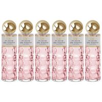 pack de 6 eau de parfum mujer saphir in love 200ml