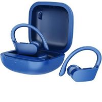 auriculares daewoo dw2024 inalambricos bluetooth deportivos con estuche de carga azules