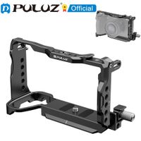 estabilizador de jaula de camara de metal puluz para camara sony a6700 estabilizador de expansion vlog