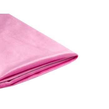 Funda Extraíble De Terciopelo Fucsia Para Cama 90 X 200 Cm Fitou