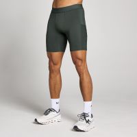 mallas cortas hybrid con bolsillo para hombre de mp - negro lavado - xxl