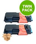 Compatible Multipack Kyocera Mita FS1020MFP Printer Toner Cartridges (2 Pack) -TK18