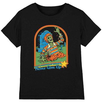Steven Rhodes Camiseta Never Give Up para niña