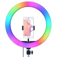 klack arokcolor aro de luz led con tripode para smartphone