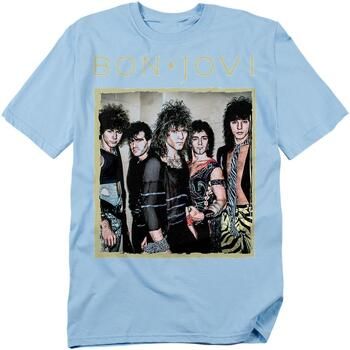 Bon Jovi Camiseta TV21604 para mujer