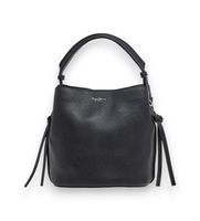 pepe jeans para mujer pl0300110 bolso tyler script negro osfa casual poliuretano