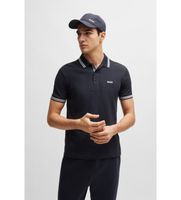 boss para hombre 50469055 polo paddy marino s azul casual algodon manga corta