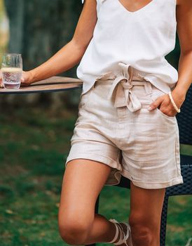 Céleste Short AMANDINE para mujer