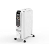 radiador electrico delonghi 2500w grande control giratorio efecto chimenea y seguridad avanzada