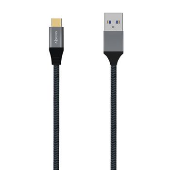 Aisens Cable USB 3.1 a USB-C Macho/Macho 1.5m Gris
