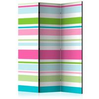biombo - bright stripes 135x172 cm