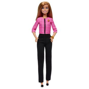 Muñeca Barbie Morena Futura Líder Hxn96 Barbie