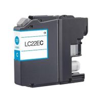 compatible cyan brother lc22ec ink cartridge