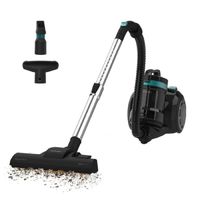 cecotec aspirador de trineo sin bolsa conga rockstar cyclonic plus 800w deposito gran capacidad 2l filtro hepa