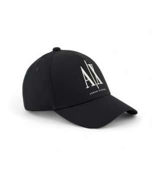 A|X Armani Exchange para hombre. XM000811AF13343UC001 Gorra baseball negro (OSFA), Casual, Algodón