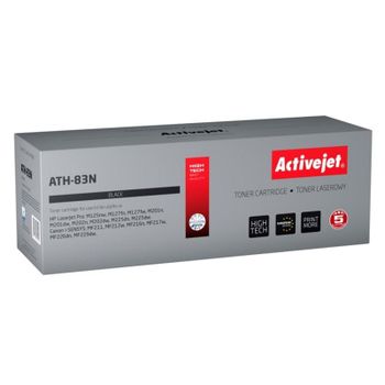 Cartucho de Tóner Activejet ATH-83N Negro 1500 Páginas