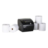 impresora pos termica usb iggual tp easy 80 con corte automatico y kit 5 rollos