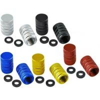 tapones de vastago de valvula de neumatico pro bolt de alu par