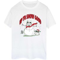 disney camiseta up to snow good para mujer