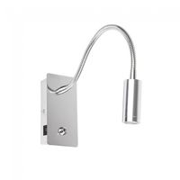 aplique de pared lector led con usb juliet 3w