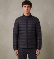 guess para hombre m6yl39w2849 chaqueta biker ajustada negro m casual poliuretano