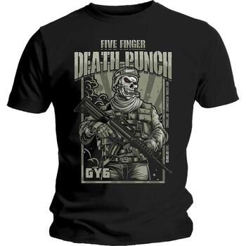 Five Finger Death Punch Camiseta manga larga War Soldier para mujer