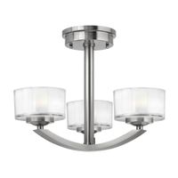 semiplafon de techo meridian 3 luces