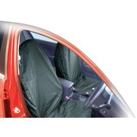 pair universal nylon seat covers - navy