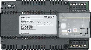 Siedle Front de vídeo de Red Dispositivo REG 230 V AC/29 V DC bvng 650 - 0 de, 2544256