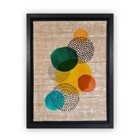 pintura decorativa lienzo lsj219362251113-4666 multicolor 46x66 cm