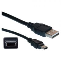 digitus cable usb 20 a mini usb mm 3m negro