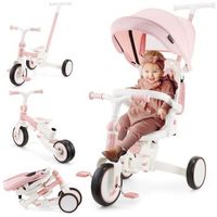 triciclo evolutivo 8 en 1 para bebe asiento 360 plegable y seguro