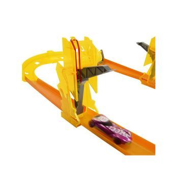 Hot Wheels Track Builder Pack Velocidad Del Rayo Pista Para Coches De Juguete, Incluye 1 Vehículo, +6 Años (mattel Hmc03)