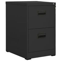 armario archivador de acero antracita 46x62x725 cm vidaxl