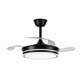 Ventilador led aspas retráctiles evo mini cct dim smart (46w)