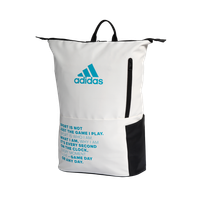 mochila adidas multigame blanco