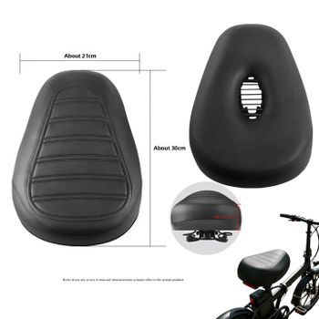 Asiento de Bicicleta Ancho y Suave, Sillín de Bicicleta de Montaña Universal Transpirable con Resorte en las Cuatro Esquinas, Cojín para Asiento de Bicicleta, Accesorios para Bicicleta de Exterior