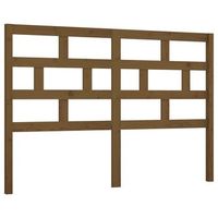 cabecero accesorio para dormir mueble de dormitorio 141 x 4 x 100 cm madera maciza marron claro tdl0203027