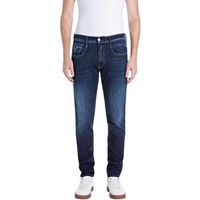 replay pantalon pitillo 10 oz dark indigo power stretch denim m0914 00041a 214 para hombre