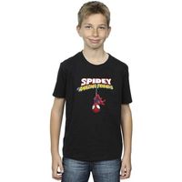 marvel tops y camisetas hanging upside down para nino
