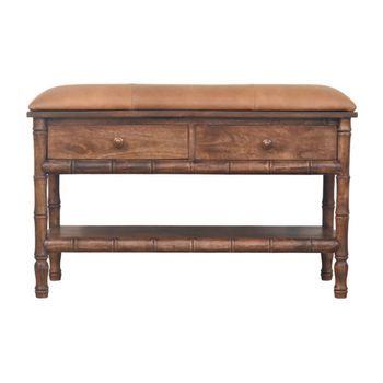 Muebles Artesanales De Madera Maciza Tallados En Bambú Para Almacenamiento.