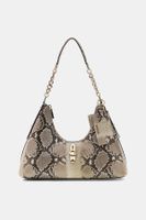 bolso hobo con estampado animalier yvonne