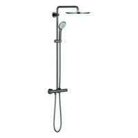 sistema de ducha con termostato grohe euphoria system 310 anthracite 26075a00