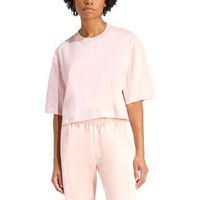 adidas camiseta ess crop tee pink kd1365 para hombre