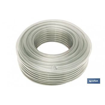 Manguera Pvc Monocapa Cristal 18x24mm/50m
