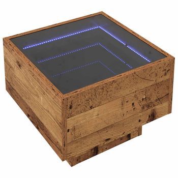 Mesa De Centro 40x40x30 Cm Madera - Marrón